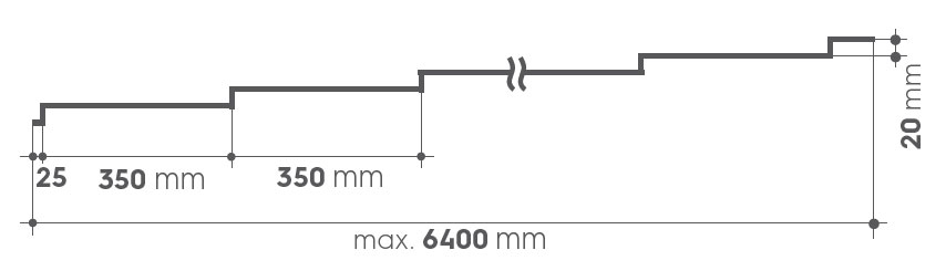 Țiglă metalică Nordica® Clasică - photo