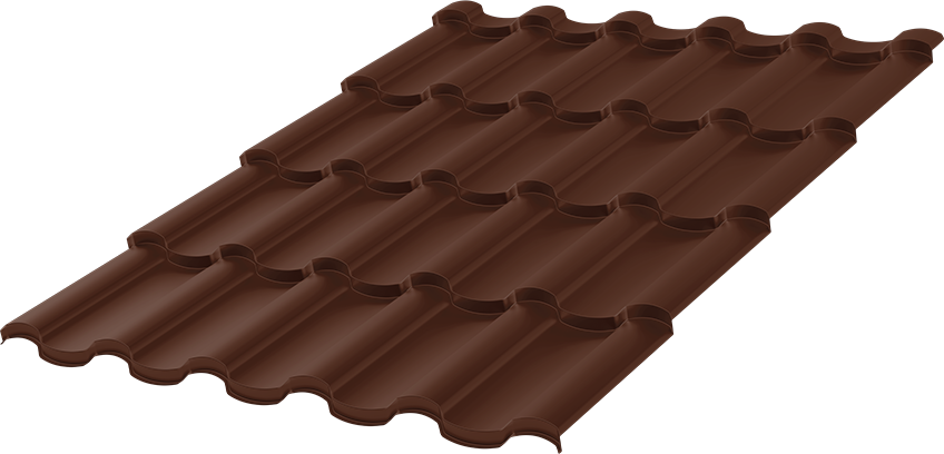 Țiglă metalică Meditera - photo