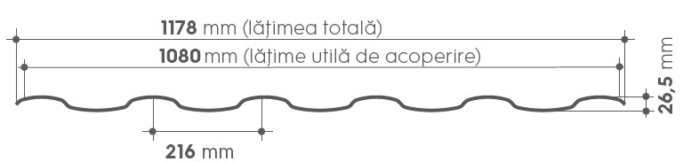 Țiglă metalică Meditera - photo